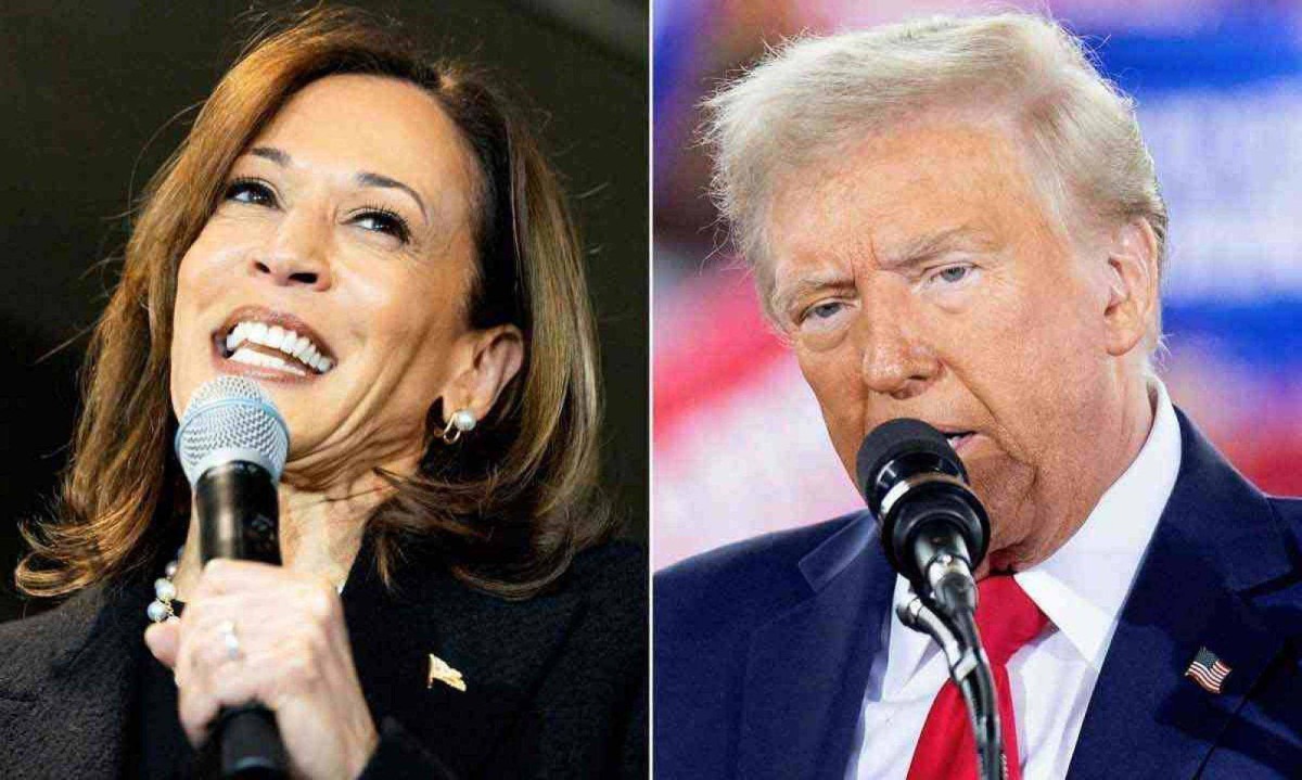 O mundo acompanha com grande expectativa as eleições nos EUA, nas quais Kamala Harris e Donald Trump chegam às urnas hoje -  (crédito: AFP)