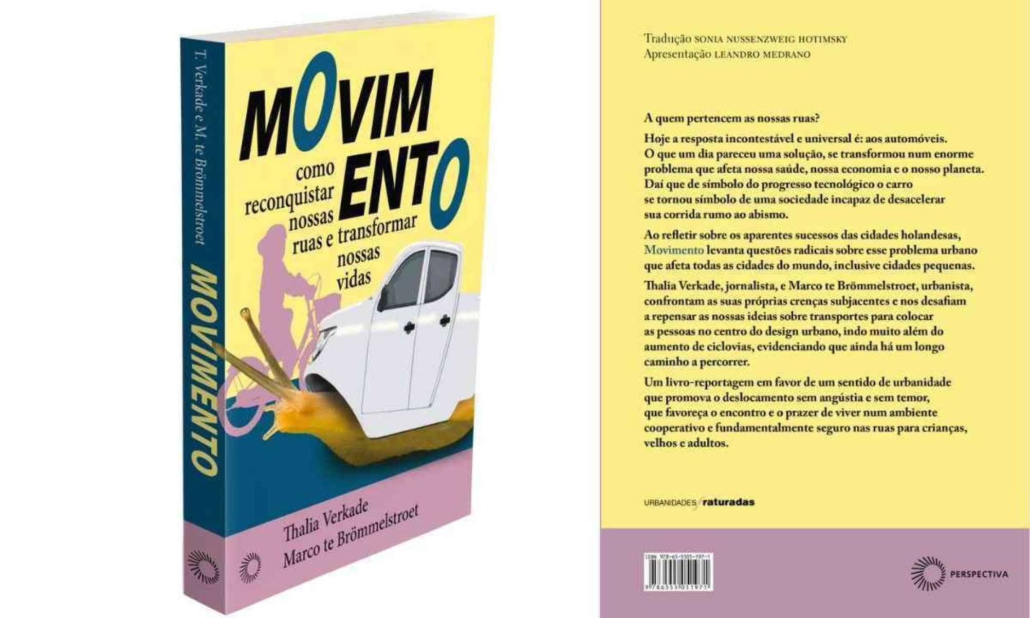 Capa do livro "Movimento: Como Reconquistar Nossas Ruas e Transformar Nossas Vidas"