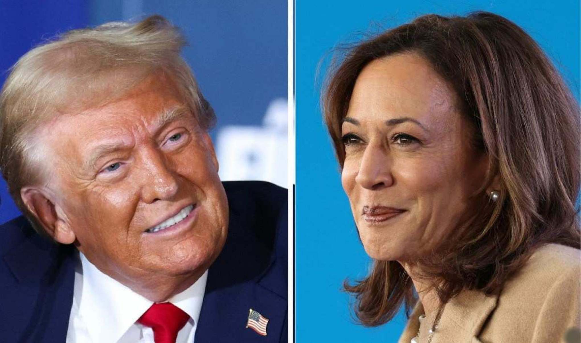 Com Trump ou Kamala, euforia domina os eleitores nos Estados Unidos