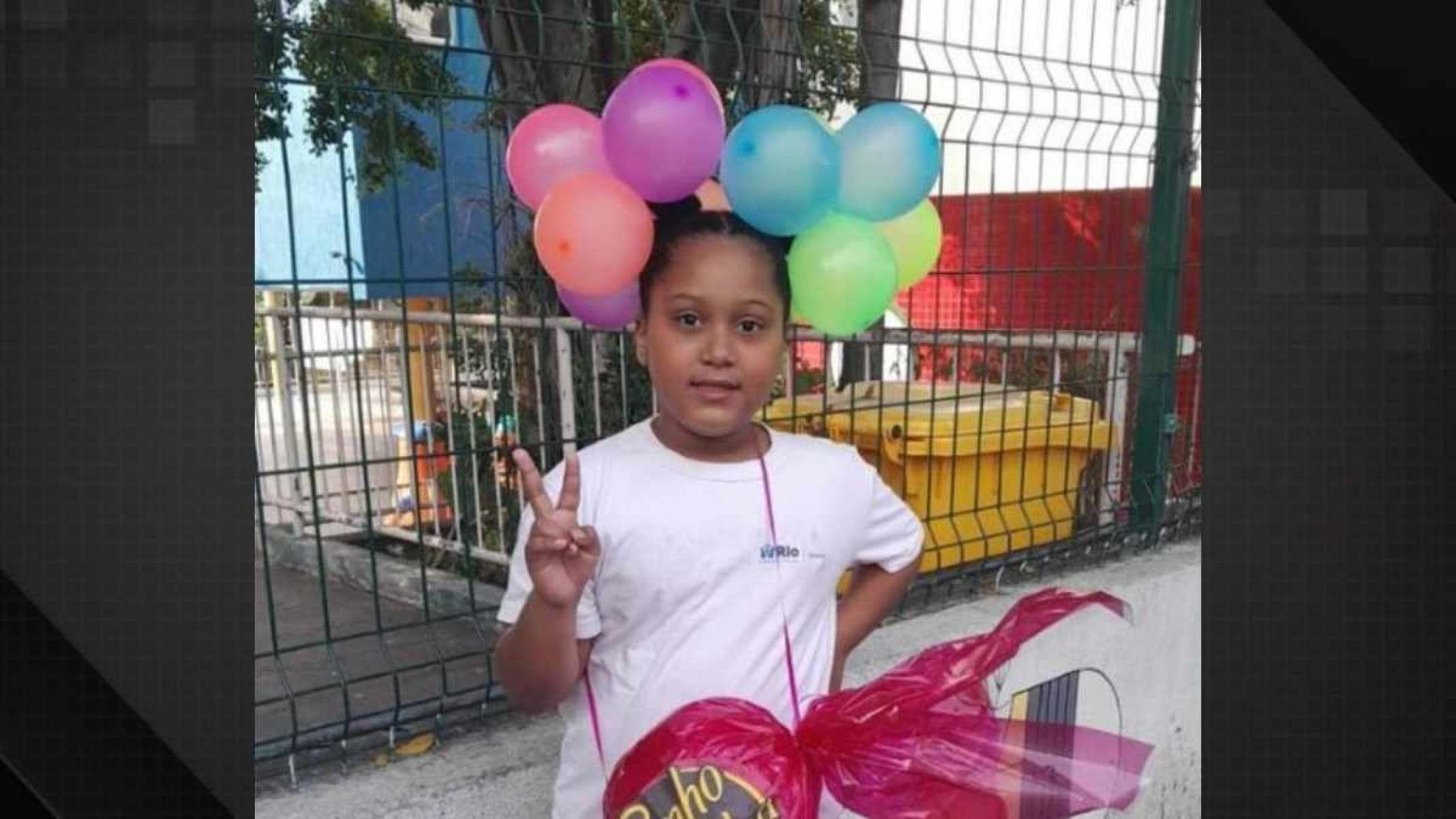 Esther Marinho morreu no último domingo vítima de um engasgo. Representantes da escola em que estudava fizeram postagem póstuma nas redes sociais -  (crédito: Redes sociais/Reprodução)