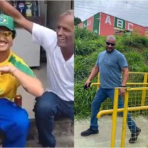 Vídeo: Bruno Mars 'toma latão', passeia de moto por BH e tira fotos com fãs - Reprodução / Mídias Sociais