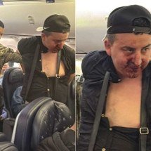 Homem tenta abrir porta de avião durante voo para o Panamá e é contido - Material cedido ao Correio
