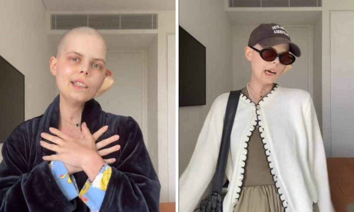 Bella Bradford publicou 'get ready with me' para anunciar sua própria morte -  (crédito: Reprodução / TikTok)