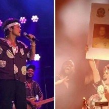 Bruno Mars se declara em show de BH: "Bruninho pertence ao Brasil" - Reprodução / redes sociais