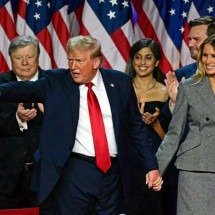 Donald Trump vence a eleição presidencial nos Estados Unidos - Jim WATSON / AFP