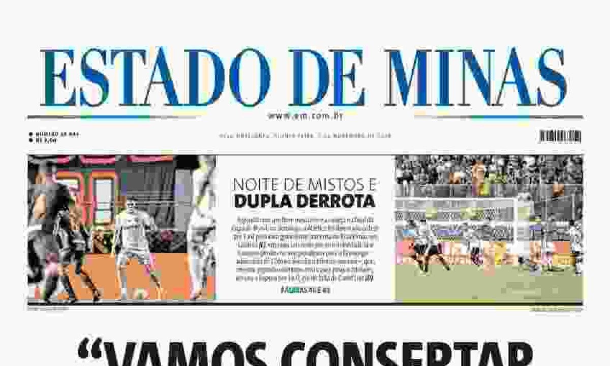 ESTADO DE MINAS -  (crédito: CAPA DO ESTADO DE MINAS)