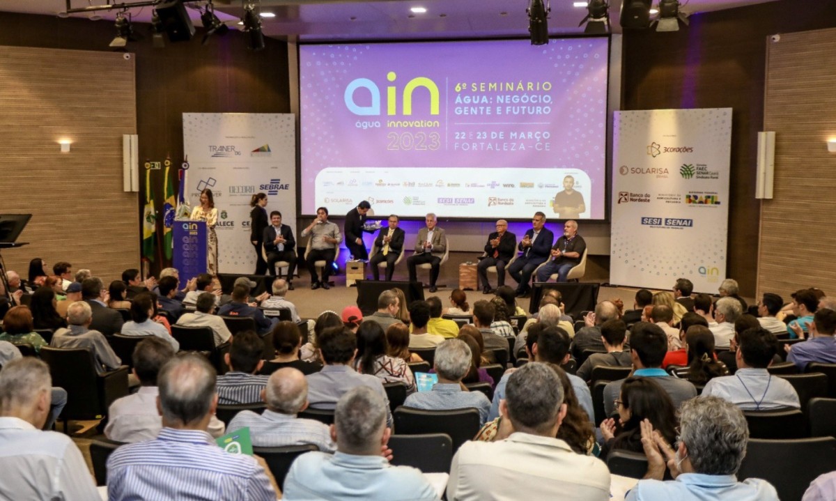 Seminário Água Innovation discute futuro do agronegócio e inovação em Fortaleza -  (crédito: DINO)