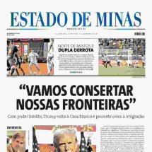 CONFIRA A CAPA DO ESTADO DE MINAS DO DIA 07/11/2024 - CAPA DO ESTADO DE MINAS