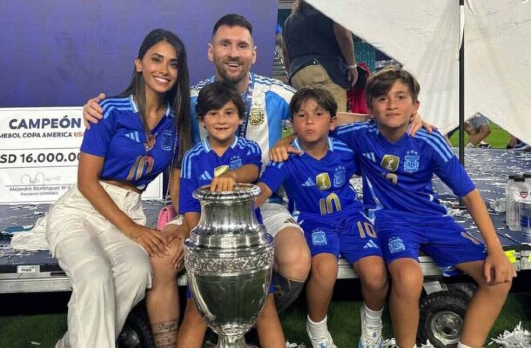 Filho de Messi vai disputar torneio na cidade natal do pai