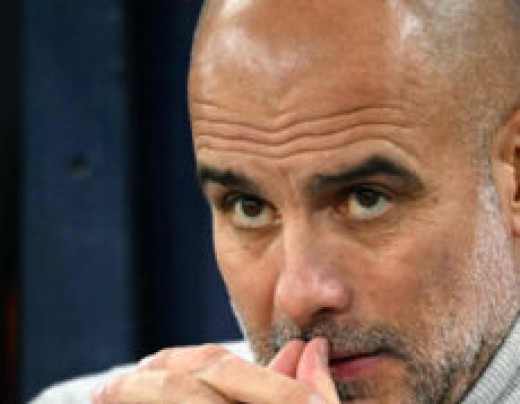  Manchester City's Spanish manager Pep Guardiola reacts before the UEFA Champions League football match between Manchester City and Sparta Prague at the Etihad Stadium in Manchester, north west England, on October 23, 2024. (Photo by Oli SCARFF / AFP)
     -  (crédito:  AFP)