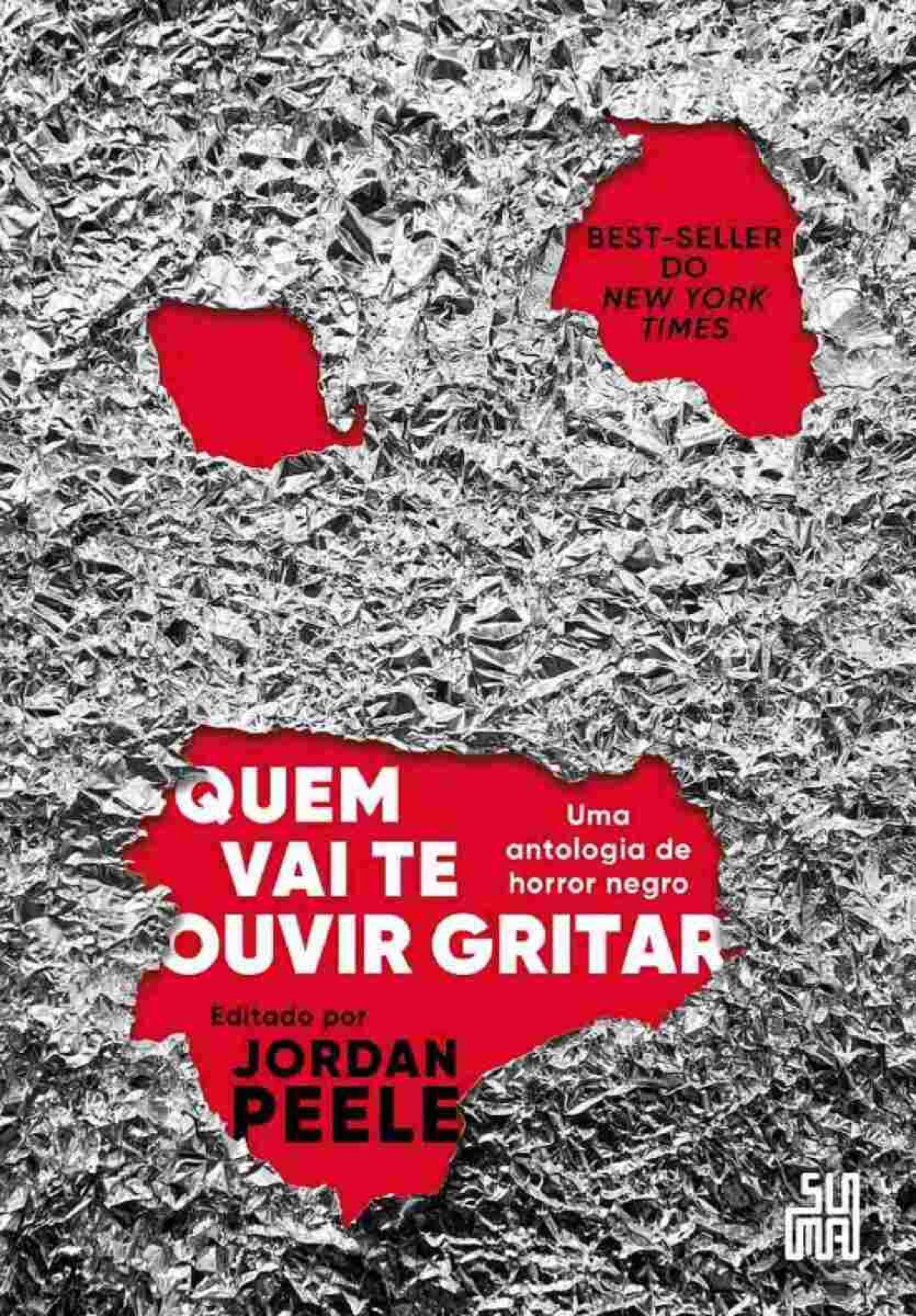 Capa do livro "Quem vai te ouvir gritar: uma antologia de horror negro"