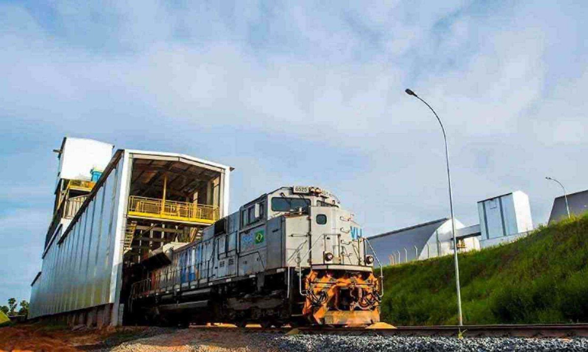 Ferrovia Centro-Atlântica (FCA) pode destravar investimentos de R$ 10,5 bilhões no Corredor Sudeste da VLI -  (crédito: VLI / Divulgação – 4/2/22)