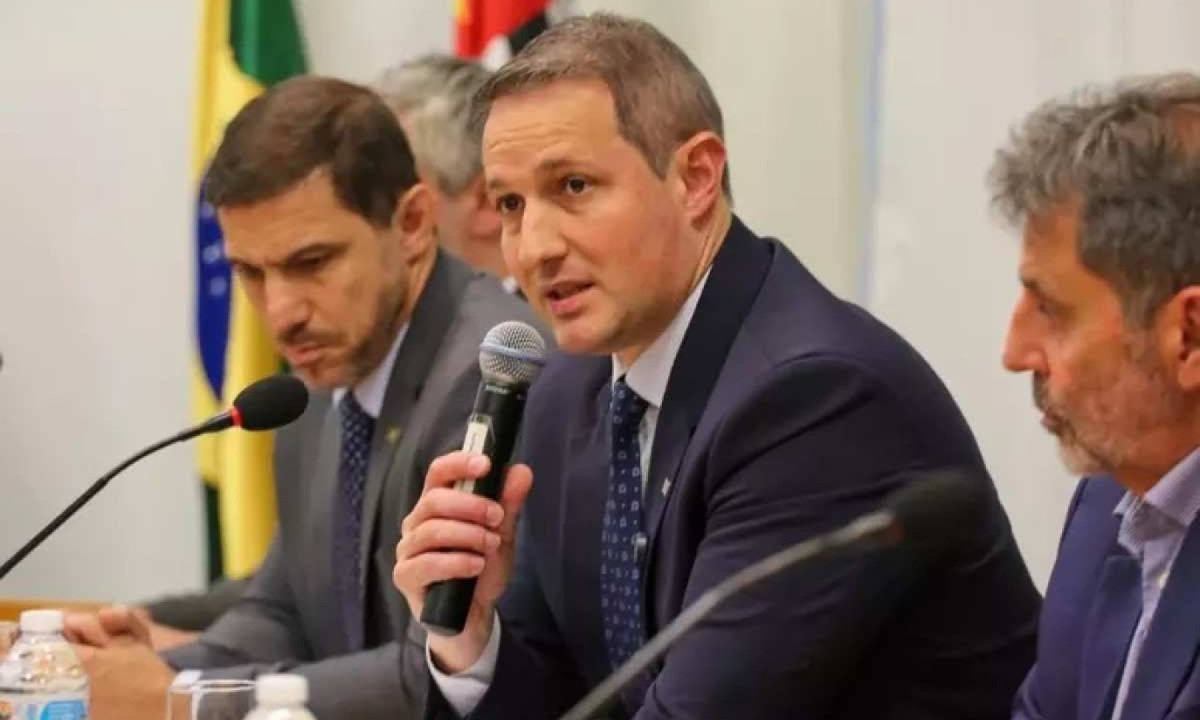 Secretário de Segurança Pública de SP, Guilherme Derrite, montou força-tarefa para investigar o caso -  (crédito: Divulgação/SSP)