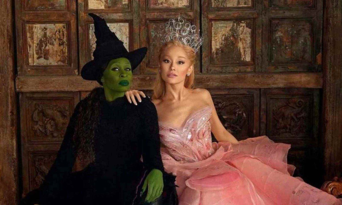 Cynthia Erivo e Ariana Grande em 'Wicked' -  (crédito: Divulgação)