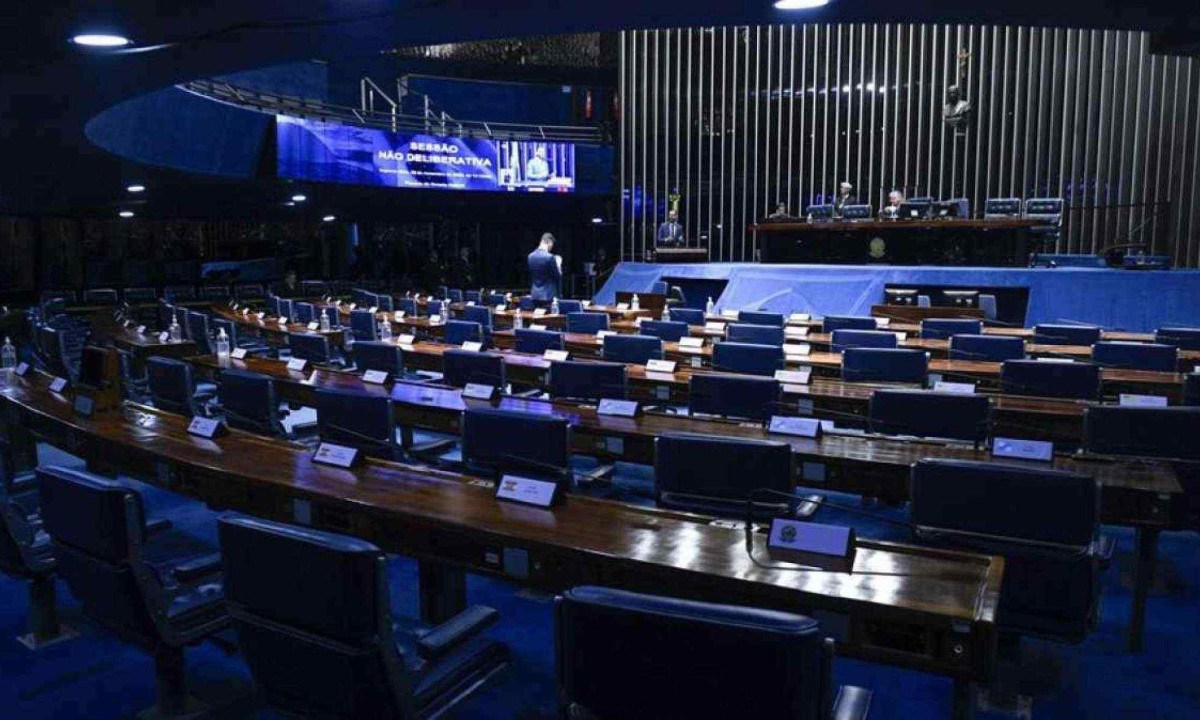 PEC precisa de 171 assinaturas para avançar no Senado -  (crédito: Jefferson Rudy/Agência Senado )