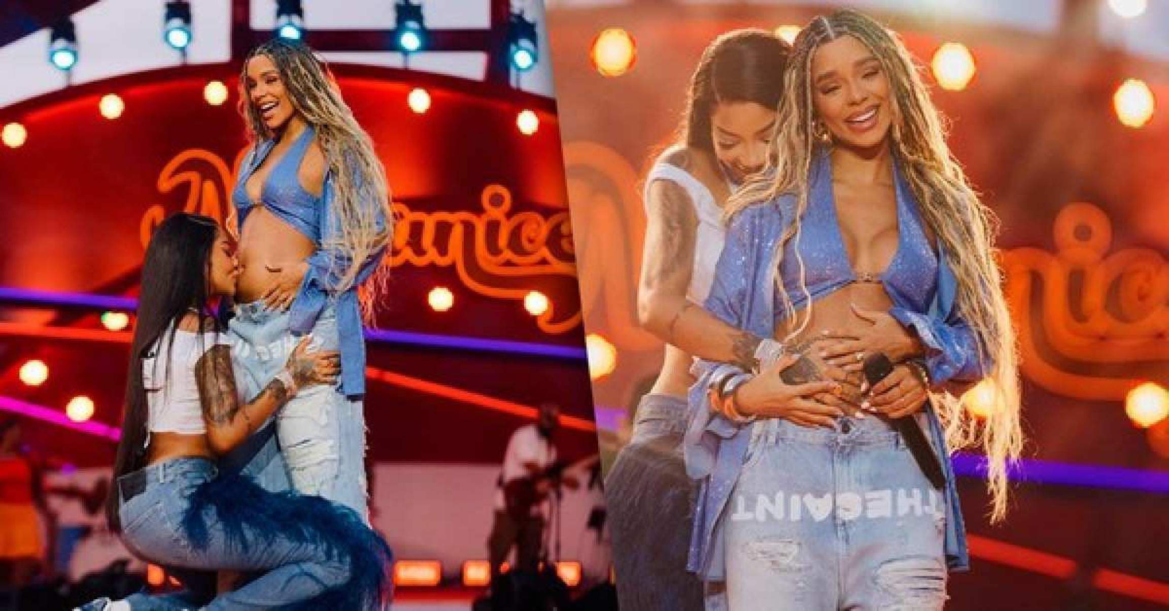 Ludmilla e Bruna Gonçalves compartilham detalhes da primeira gravidez 