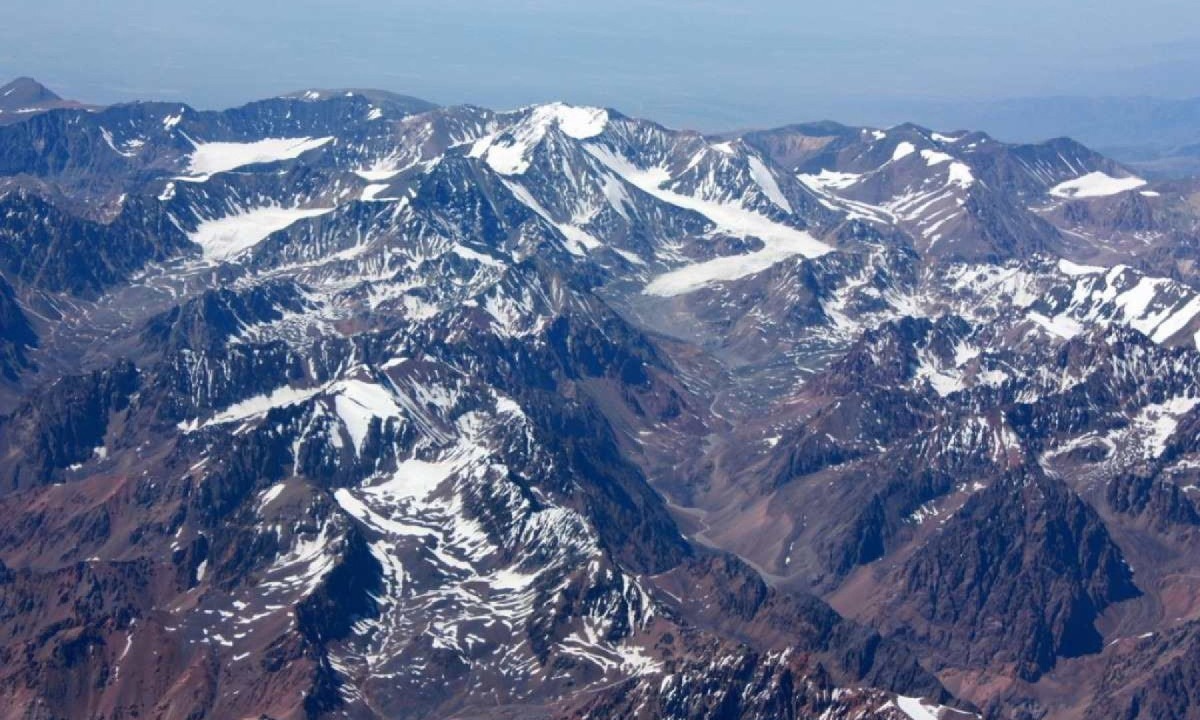 Vista aérea dos Andes peruanos -  (crédito: Márcio Cabral de Moura/Flickr)