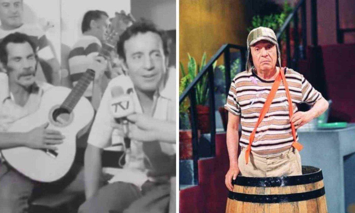 Entrevista rara de 1977 mostra elenco de Chaves na Venezuela -  (crédito: Reprodução)