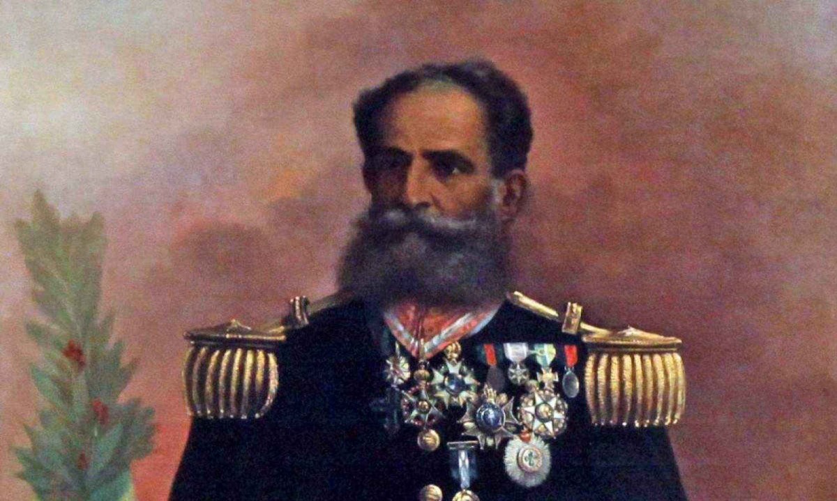 O alagoano marechal Deodoro liderou o movimento que tirou o imperador Dom Pedro II do poder em 1889 -  (crédito: Wikimedia Commons / Reprodução)