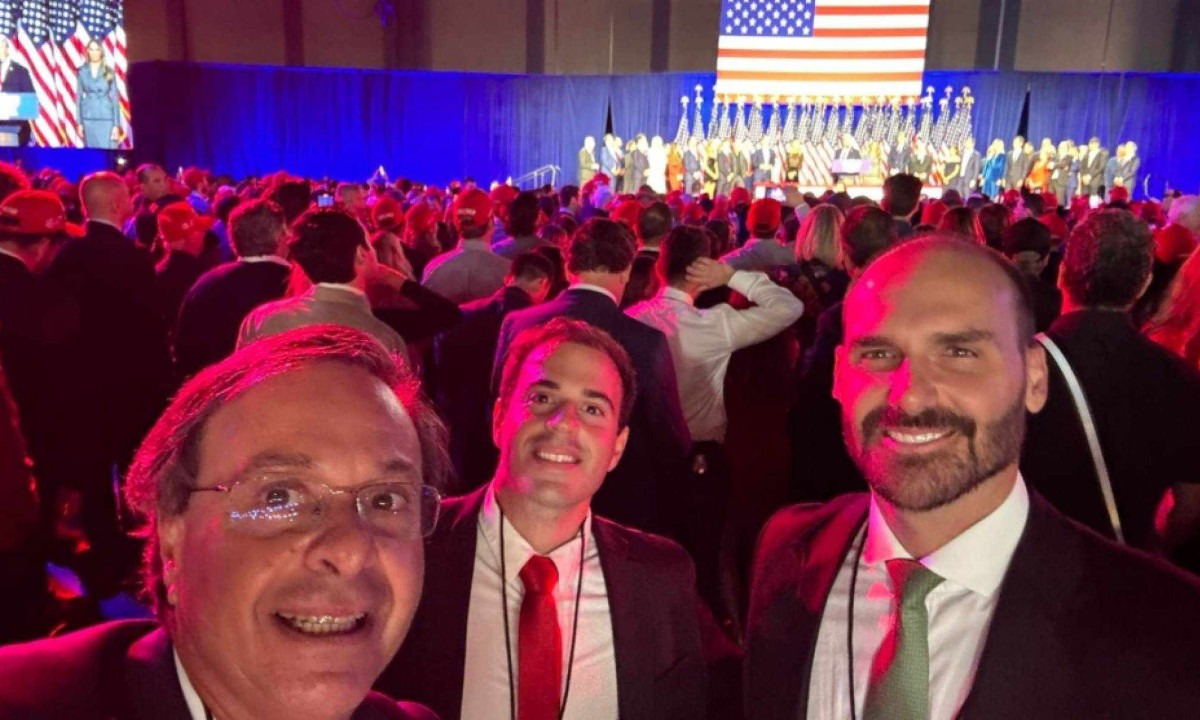 O rolê bolsonarista na festa privada de Trump -  (crédito: Platobr)