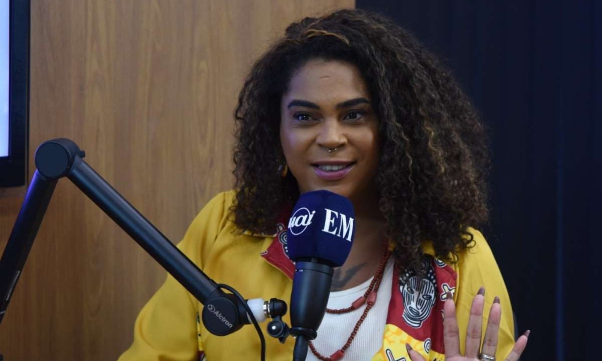 Juhlia Santos participou do EM Entrevista nesta ter&ccedil;a-feira (12/11) -  (crédito: Gladyston Rodrigues/EM/D.A Press)