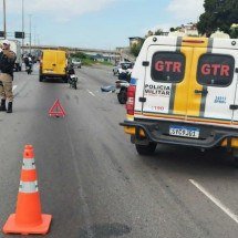 Motociclista sem habilitação morre em acidente com carro no Anel Rodoviário - PMRv/Divulgação