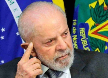 O presidente Lula -  (crédito: SERGIO LIMA/AFP)