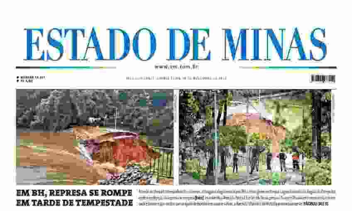 Confira a capa do Estado de Minas do dia 14/11/2024 -  (crédito: Estado de Minas)