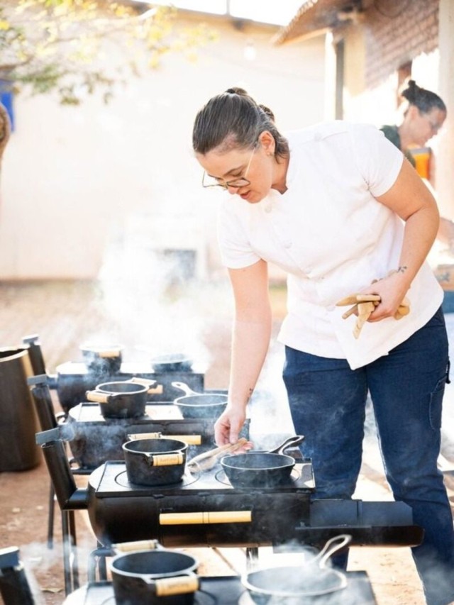 A chef Lyvia, do No Jardim Café, também participa do evento