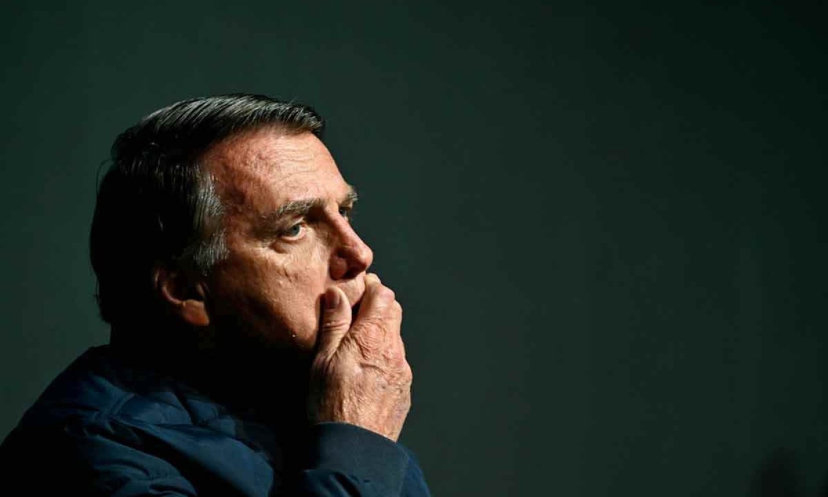 Ex-presidente Jair Bolsonaro viu sua possibilidade de anistia se distanciar com as explosões na Praça dos Três Poderes -  (crédito: Evaristo Sa/AFP – 6/7/24)