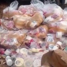 MG: tonelada de queijos e iogurtes impróprios para consumo é apreendida - Redes Sociais / Reprodu&ccedil;&atilde;o