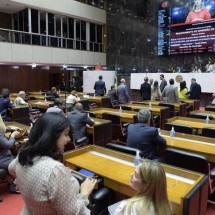 Oposição critica proposta para privatizar Cemig e Copasa e cita caso de SP -  Daniel Protzner/ALMG