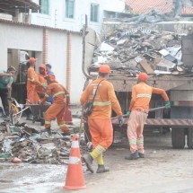 Chuvas trazem de volta rotina de enchentes e alagamentos em BH - Marcos Vieira/EM/D.A Press