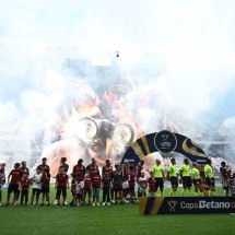 Grama cedida pelo Flamengo ao Galo - Alexandre Guzanshe/EM/D.A Press