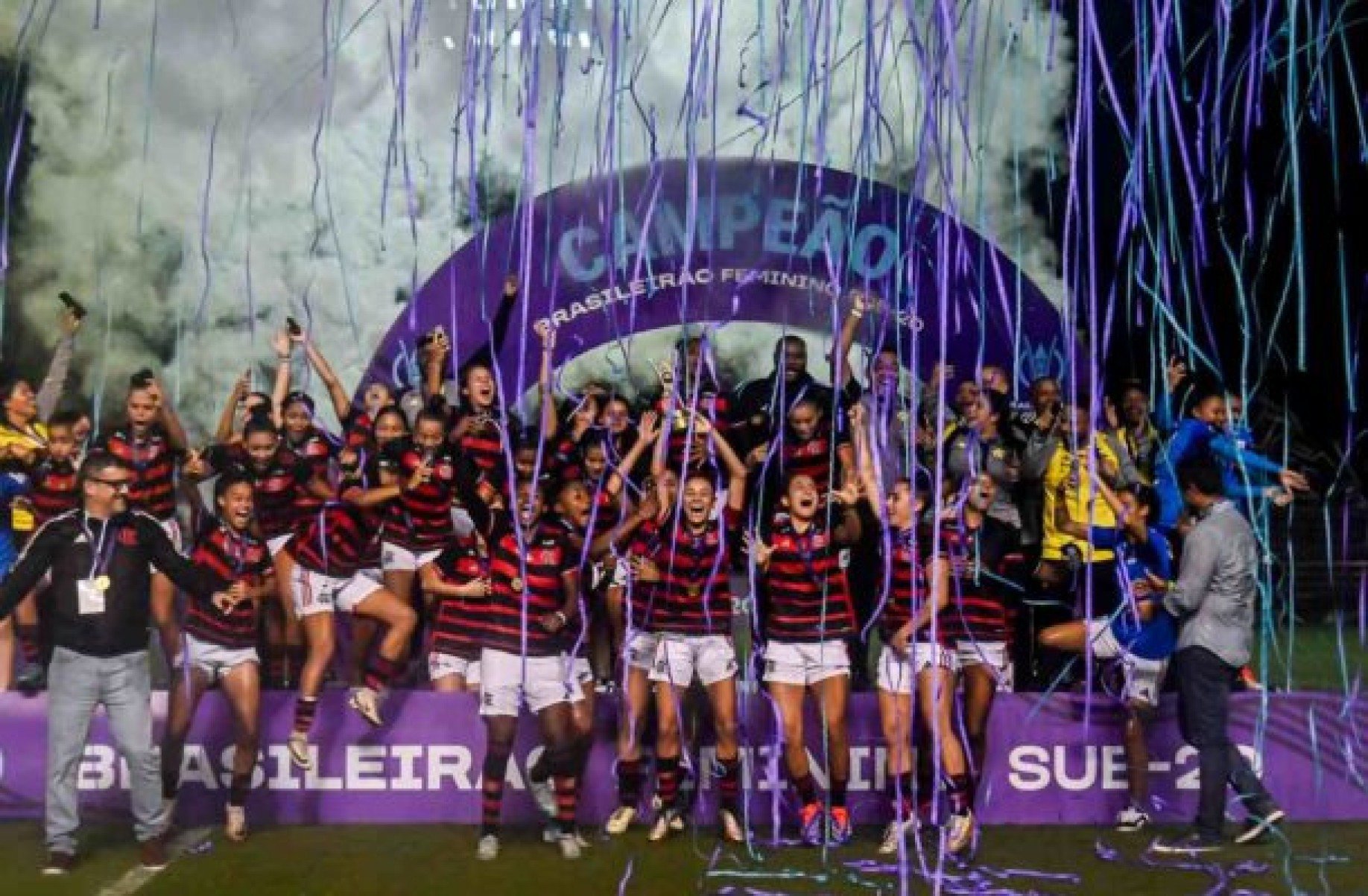 Flamengo goleia o Botafogo e conquista o Brasileirão Feminino sub-20