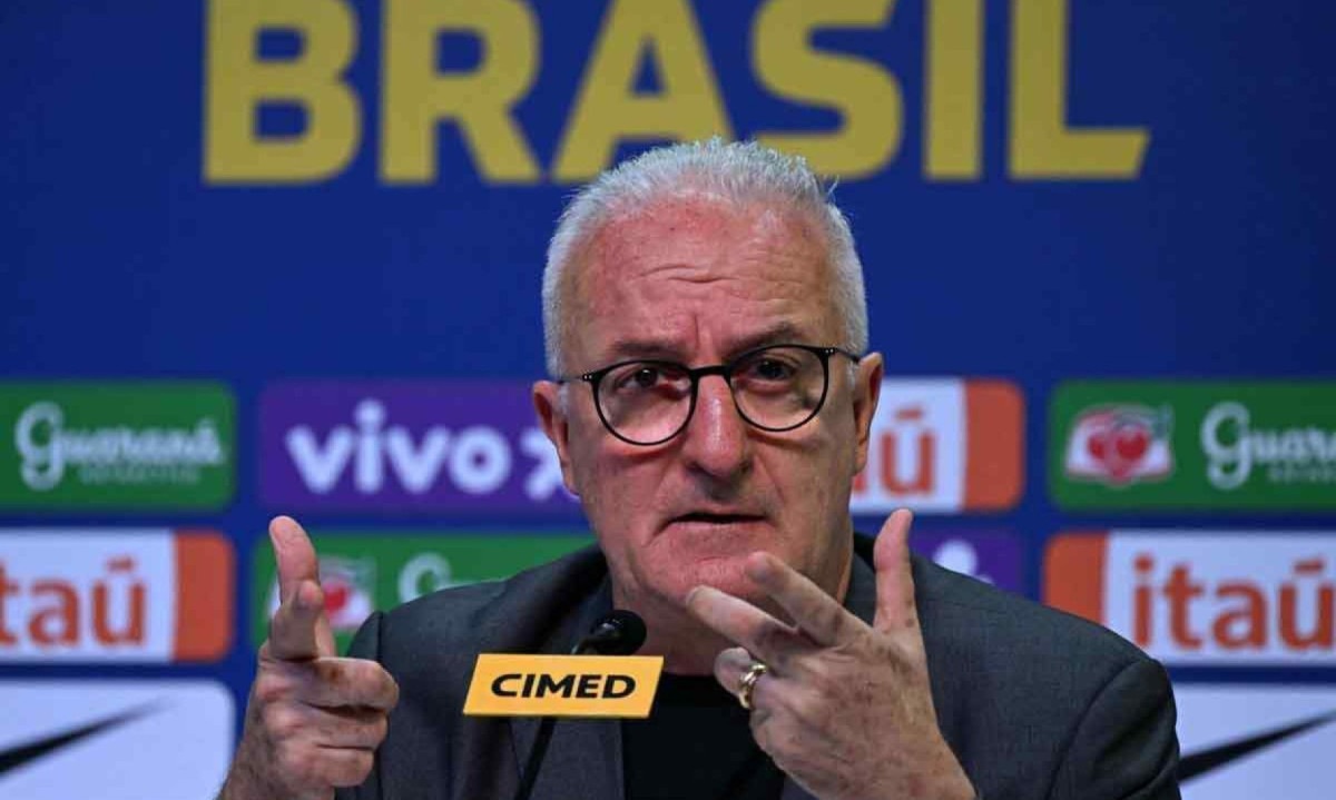 Dorival Júnior comanda a Seleção Brasileira nas Eliminatórias para a Copa do Mundo de 2026 -  (crédito: Mauro PIMENTEL/AFP)