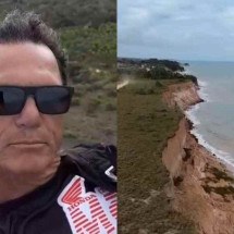 Vídeo: turista mineiro morre em voo de parapente na Bahia - Reprodução/Redes Sociais