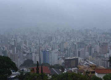 Clima segue encoberto em Belo Horizonte, com previs&atilde;o de chuvas para todo o estado -  (crédito: Gladyston Rodrigues/EM/D.A.Press)