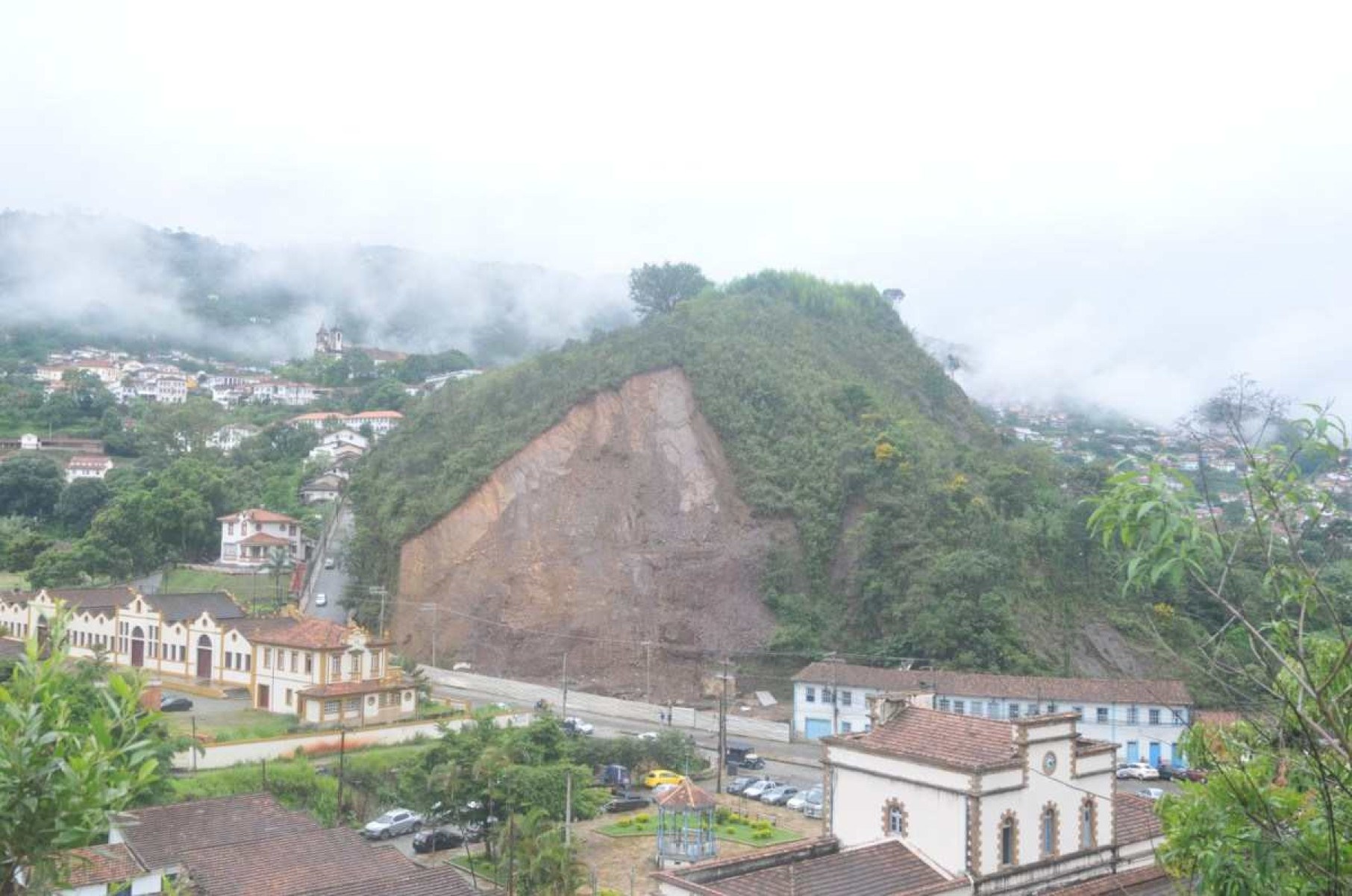 Vídeo antigo sobre deslizamento em Ouro Preto volta a circular nas redes