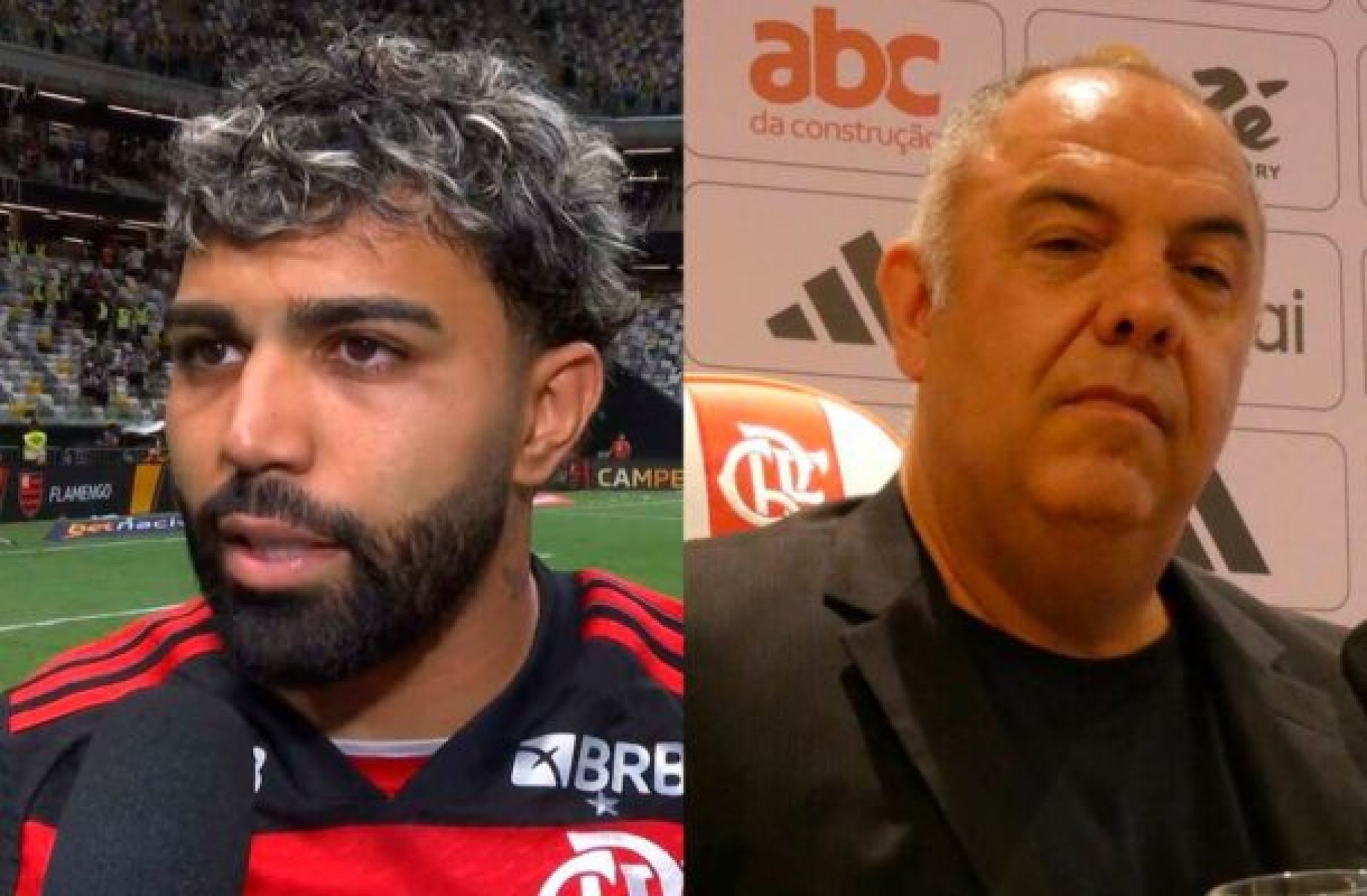 Gabigol e Marcos Braz se reuniram. Fumaram o ‘Cachimbo da Paz’?