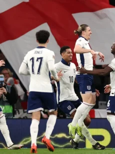 Inglaterra goleia Irlanda e sobe de divisão na Liga das Nações -  (crédito: No Ataque Internacional)