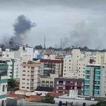 Explosão em usina assusta moradores no ES - Reprodução