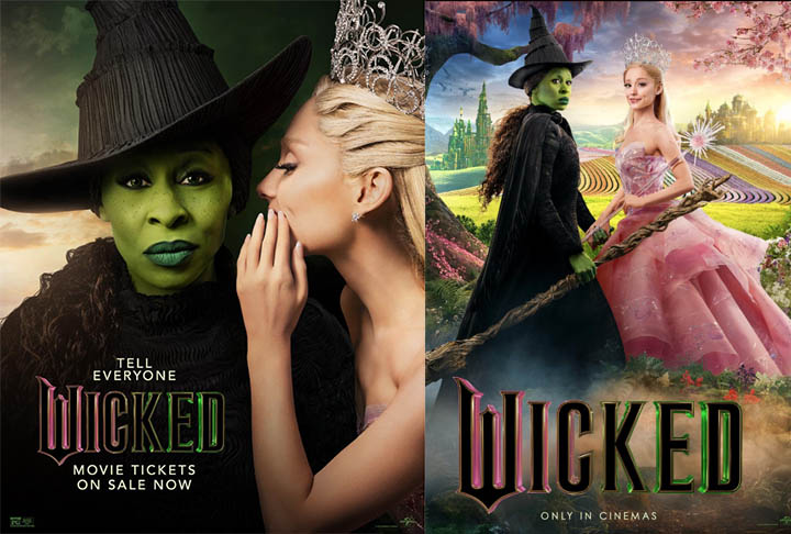 O longa, inspirado no musical da Broadway, será dividido em duas partes e tem Cynthia Erivo e Ariana Grande nos papéis das bruxas de Oz, numa história anterior aos acontecimentos de O Mágico de Oz.