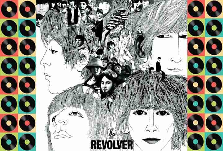 2º) The Beatles – Revolver (1966) - É o 7º álbum de estúdio da banda britânica de rock. Foi lançado em 5 de agosto de 1966, acompanhado pelo single de duplo lado A 