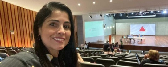 Ex-secretária de Saúde de Medina foi ofendida por vereador, denunciado por crime eleitoral pelo MPMG -  (crédito: Redes Sociais)