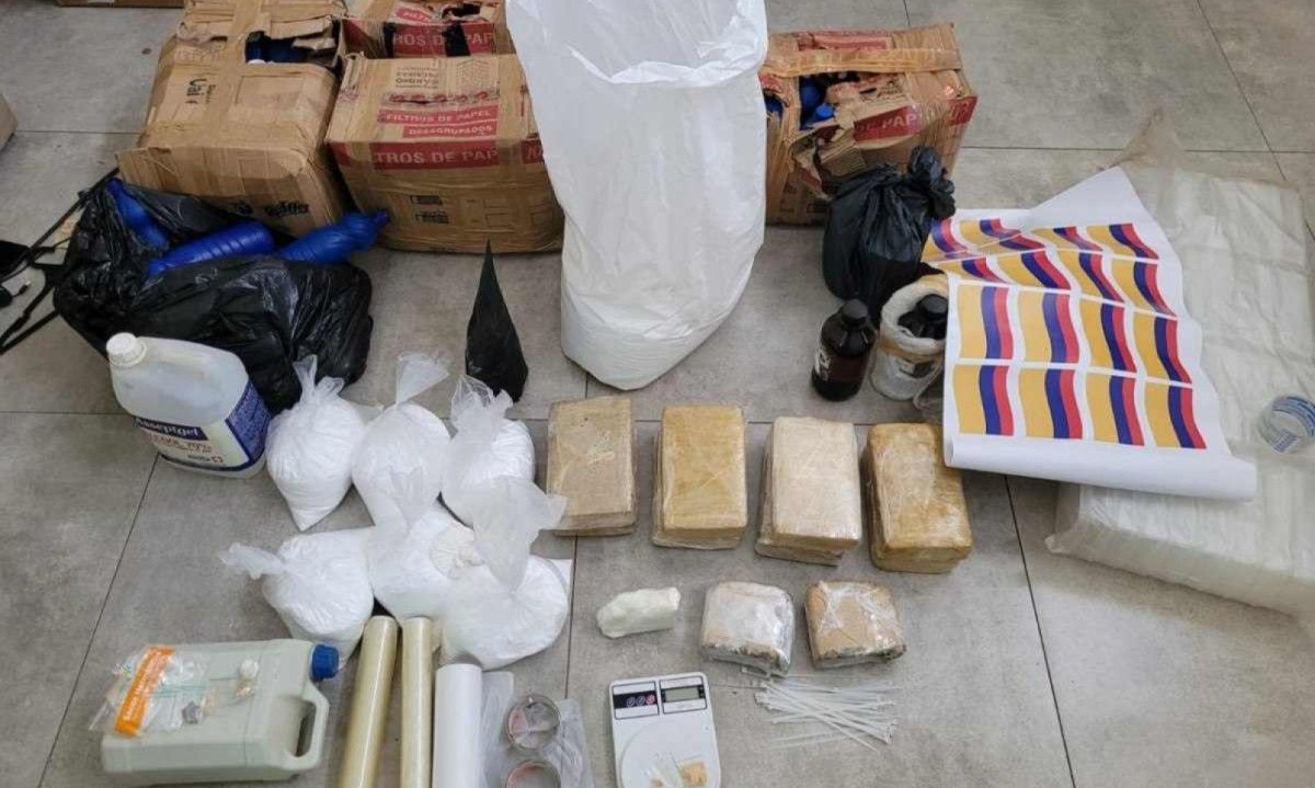PolÃ­cia Federal cumpre operaÃ§Ã£o em quatro estado brasileiros na manhÃ£ desta terÃ§a-feira (19) -  (crédito: PF/DivulgaÃ§Ã£o)
