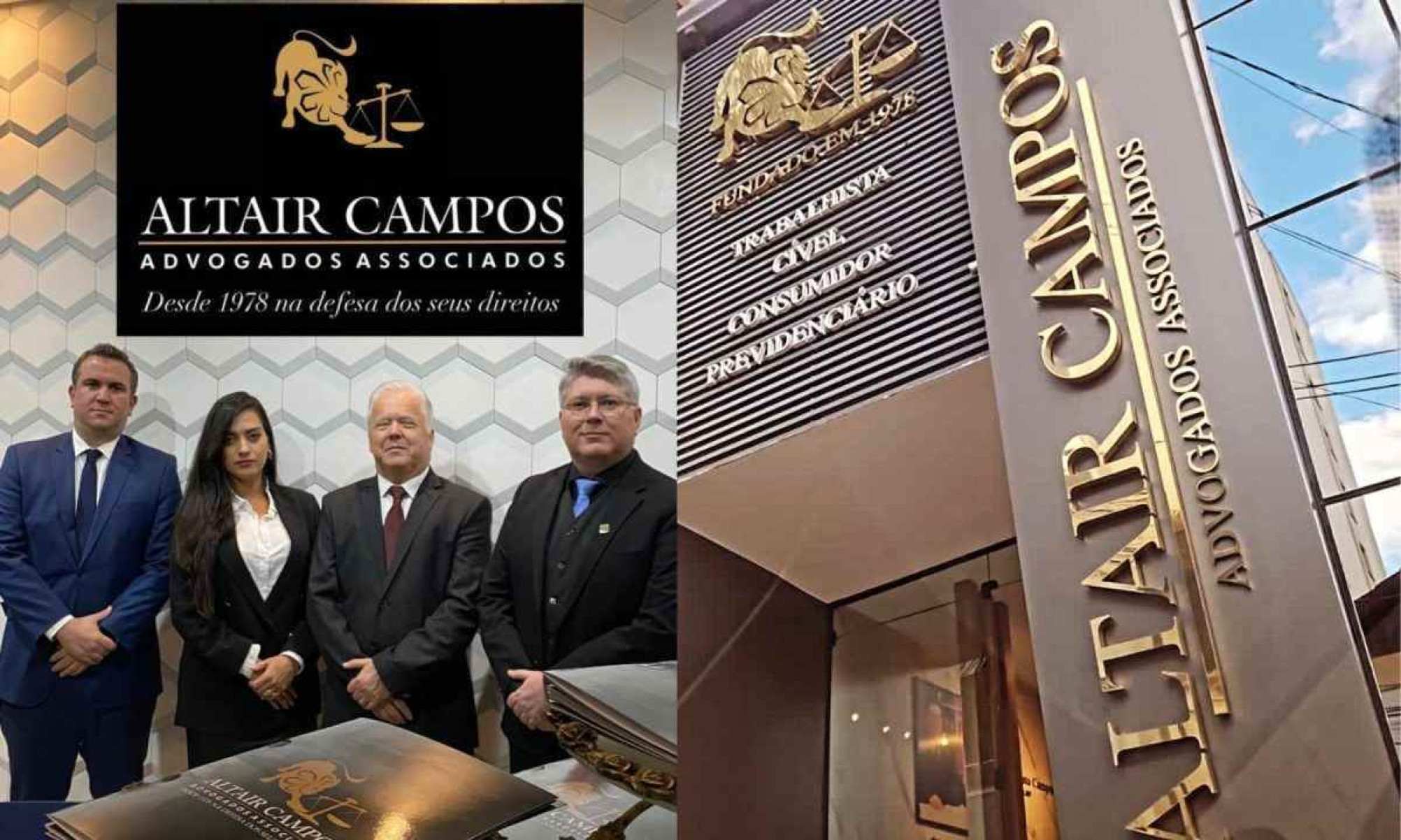 Para atuar na investigação de casos, o escritório Advocacia Altair Campos &Associados já conta com a prestação de serviços do detetive Wanderson Castilho 