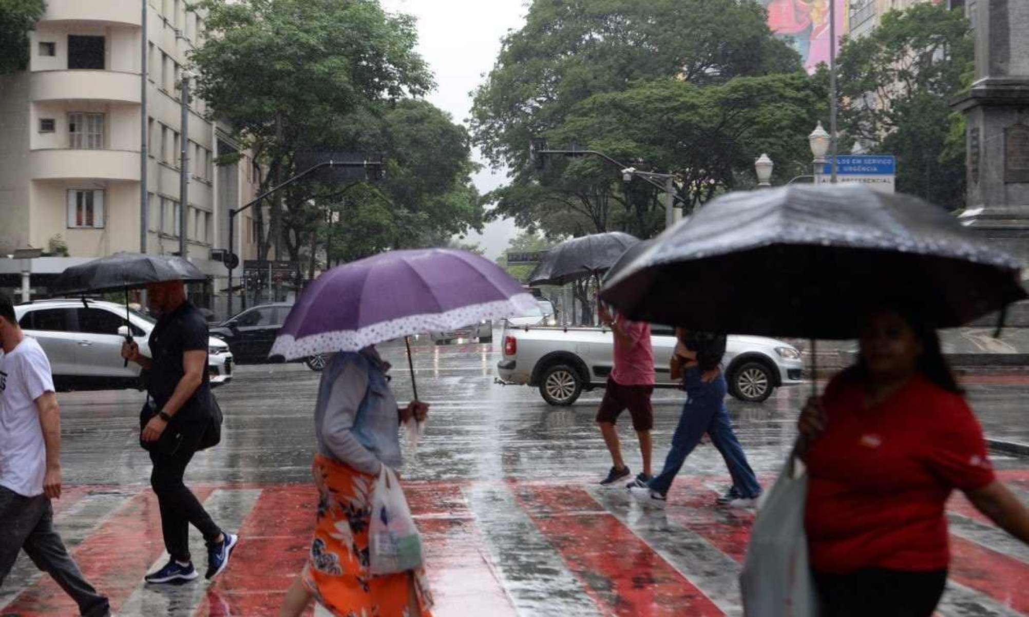 BH: chuva passa de 90% do esperado em duas regionais