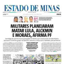 CONFIRA A CAPA DO ESTADO DE MINAS DO DIA 20/11/2024 - CAPA DO ESTADO DE MINAS