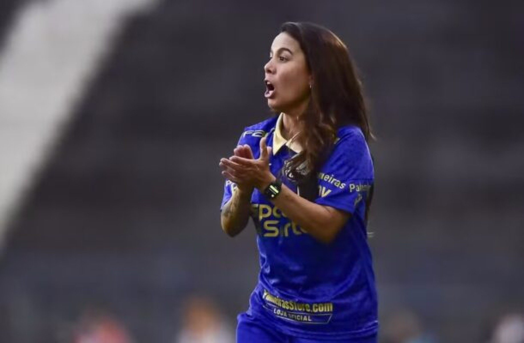 Camilla Orlando celebra título do Palmeiras: ‘A gente merecia’
